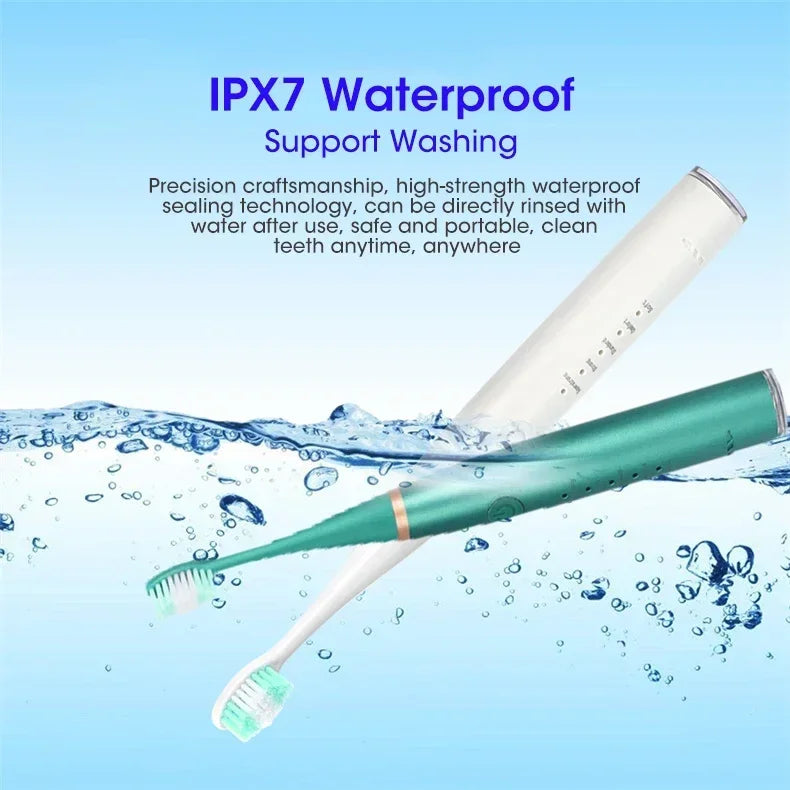 Electric Sonic Toothbrush 3-in-1 – Tartar Removal, Teeth Whitening, USB Charging, Replaceable Brush Head for Oral Care