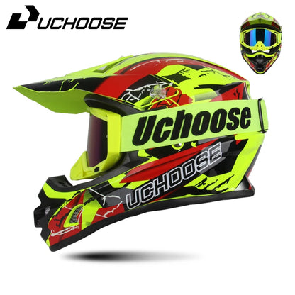 DOT Adult Motocross Helmet – Classic Off-Road Racing Casco for Men & Women, Enduro & Downhill Kask