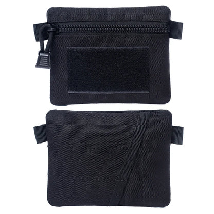 Outdoor Waterproof EDC Molle Wallet — Portable Travel Zipper Waist Pouch for Camping, Hiking & Hunting