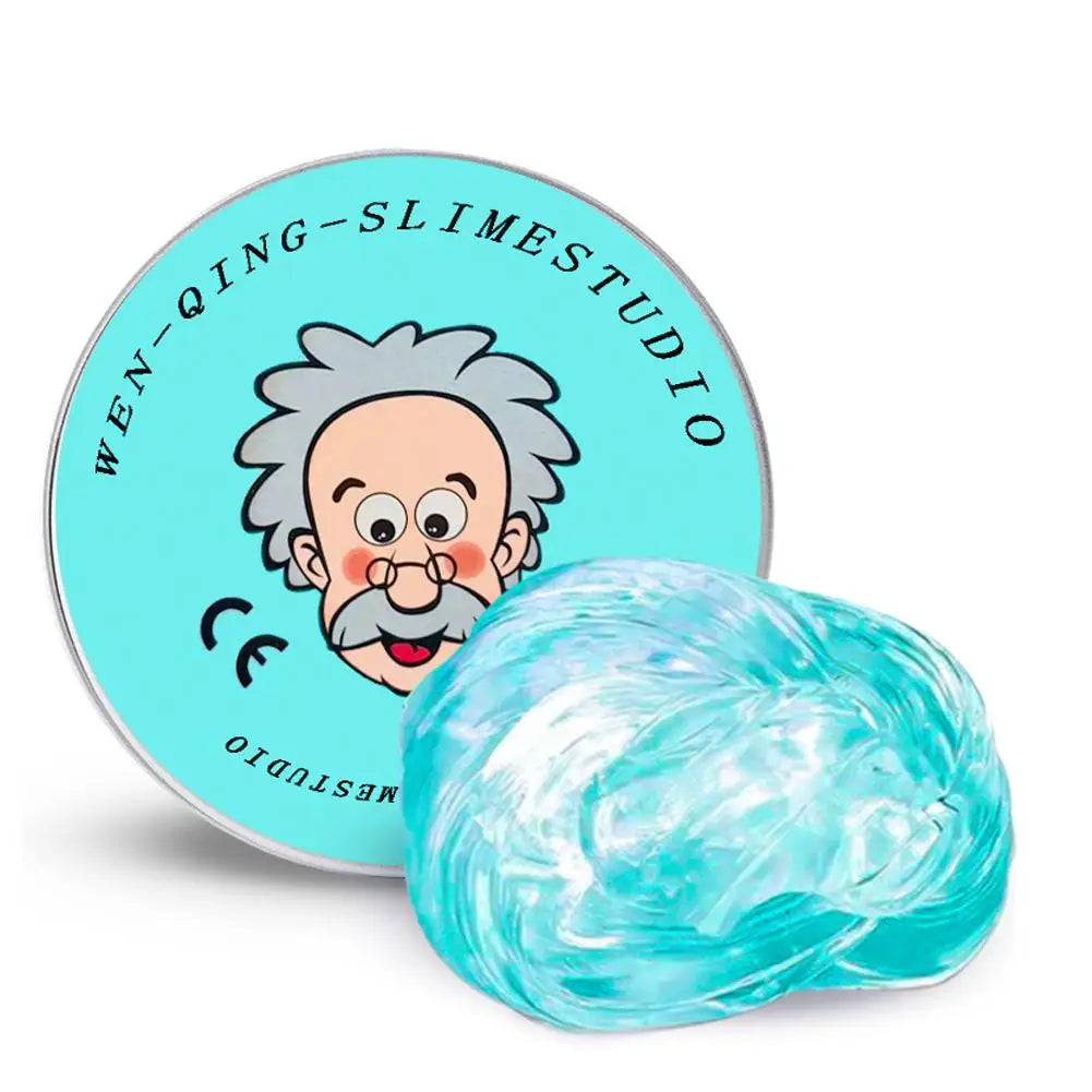 Colorful Non-Newtonian Liquid Stress Relief Toy – Transparent Elastic Modeling Compound, Non-Toxic Creative DIY Craft Putty