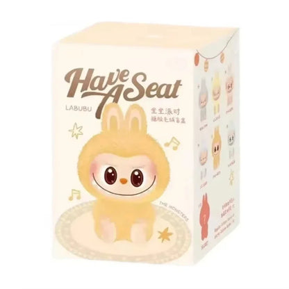 High-Quality Macaron 2 The Monsters Labubu Sitting Party Vinyl Plush Blind Box – Decorative Collectible Doll Gift