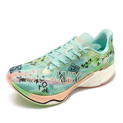 ONEMIX Carbon Plate Running Shoes - Nylon Racing Sneakers with Full-Length Shock Absorption for Training, Walking & Sports