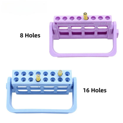 8/16 Hole Autoclavable Endo File Holder - Endodontic Drill Stand Root Canal File Organizer Block