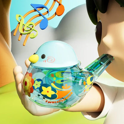 Baby Water Bird Whistle Toy – Musical Training Instrument for Infants and Children, Fill with Water for Fun Sounds