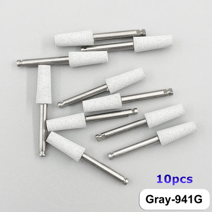 WELLCK Dental Silicone Grinding Heads – 12/10pcs Teeth Polisher for Low-Speed Dental Tools & Lab Use