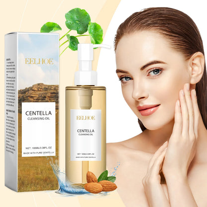 EELHOE Centella Cleansing Oil – Moisturizing Facial Makeup Remover for Sensitive Skin, Pore Shrinking & Deep Cleansing