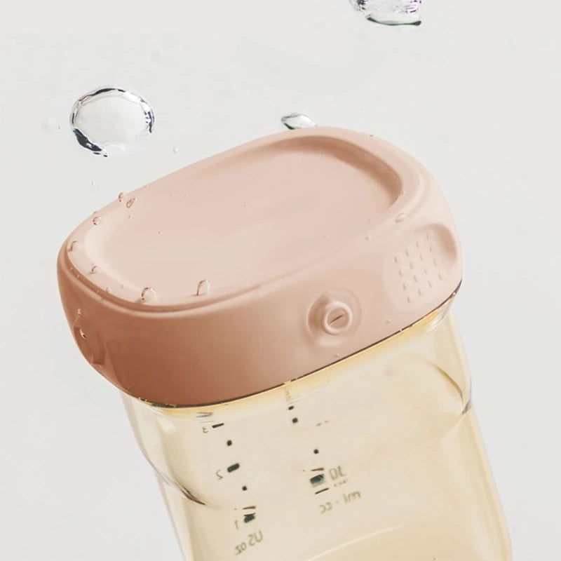 BPA-Free Classic Newborn Bottle Grip Handle – Compatible Silicone Handles for Hegen Bottle, Baby Feeding Accessories