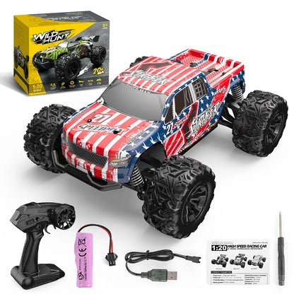 1:20 Off-Road RC Monster Truck — 2.4G High-Speed Remote Control Car | Climbing & Drift Toy for Kids