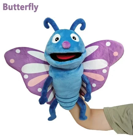 Sesame Street Plush Puppet Toys - Soft Stuffed Cartoon Figures for Kids Pretend Play & Collection
