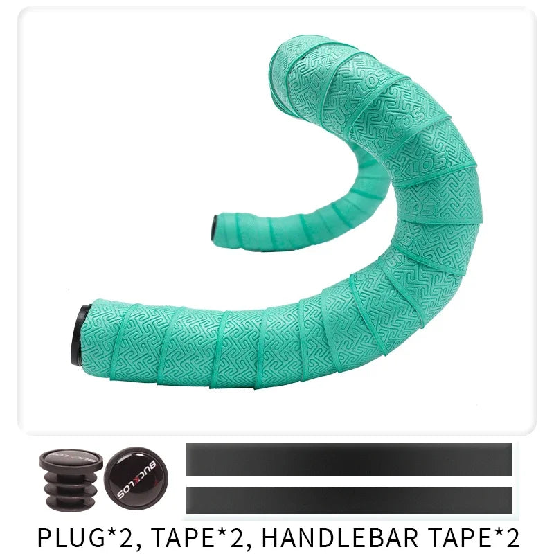 BUCKLOS Road Bike Handlebar Tape – Soft Non-Slip Drop Bar Strap for Gravel, Racing & Speed Bicycles