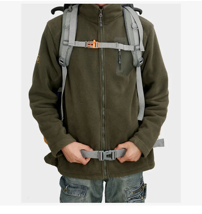 75L Camping & Hiking Backpack with Rain Cover - Outdoor Travel, Trekking & Climbing Rucksack for Men