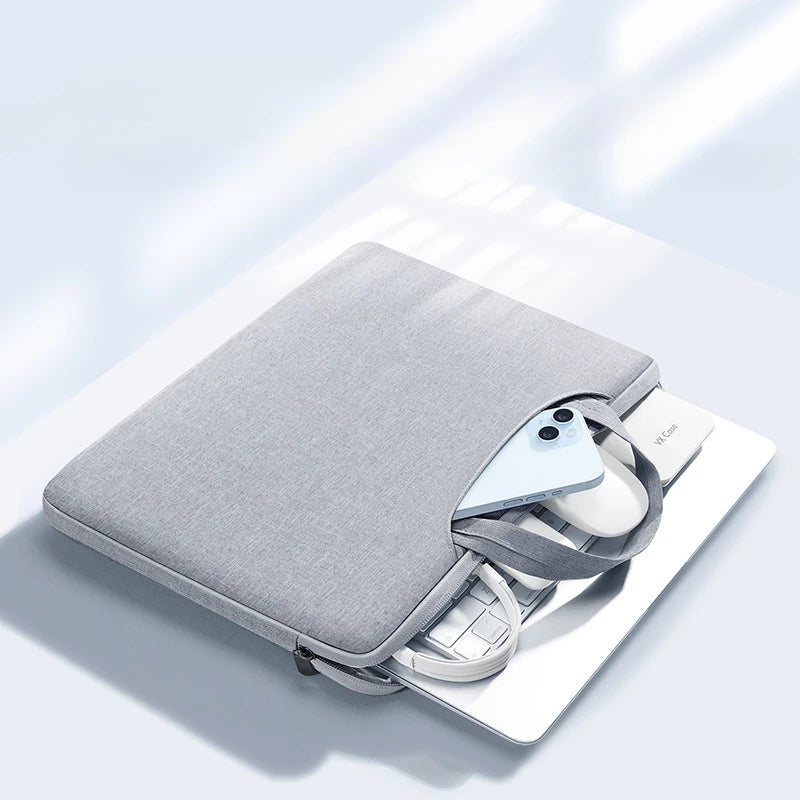 Minimalist Waterproof & Shockproof Laptop Bag – 13/14/15 Inch Sleeve for Apple & Huawei Tablets