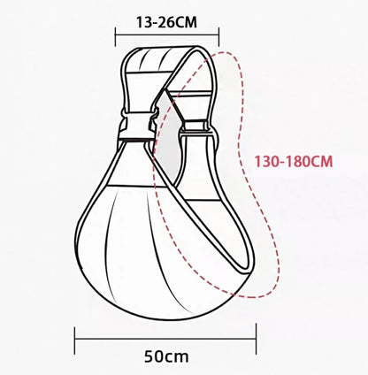 Ergonomic Baby Carrier Wrap - Multifunctional Ring Sling for Newborns & Toddlers