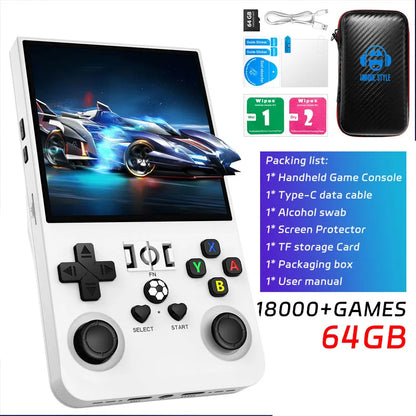 AISLPC R36MAX Retro Handheld Game Console – 4.0" IPS Linux System Portable Player with 128GB Games