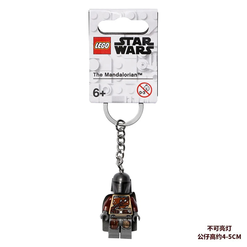 Superhero and Movie Character Keychain - Spider-Man, Miles Morales, Gwen, Batman, Iron Man, Loki, Darth Vader, Yoda and Stormtrooper Mini Figures