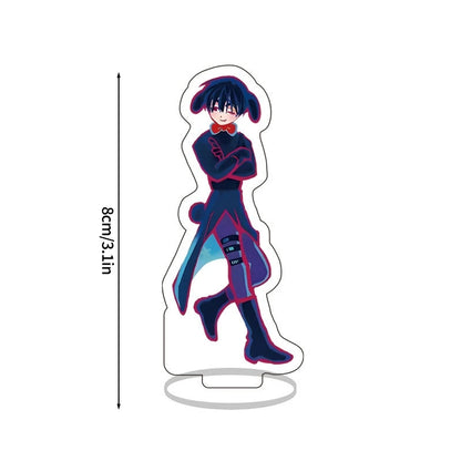 Anime Alien Stage Chibi Plush Keychain – Cute Bag Accessory Keyring Gift for Fans