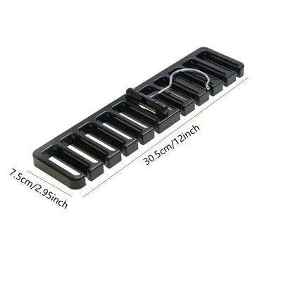 Rotating Tie & Belt Hanger — Multifunctional Scarf Organizer for Home Closet Storage Rack