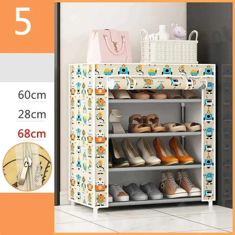 Modern Luxury Shoe Rack Organizer – Home Furniture Cabinet for Living Room, Entryway & Hallway Shoe Storage