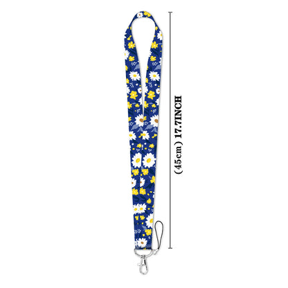 Cartoon Butterfly Lanyard for Keys – Neck Strap ID Badge Holder, Phone USB Keychain Accessories