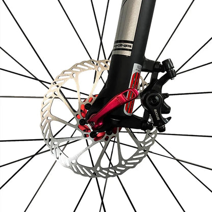 BUCKLOS 160mm Bicycle Disc Brake Caliper – Front/Rear Line Pulling, Aluminum Alloy Mechanical Brakes for MTB