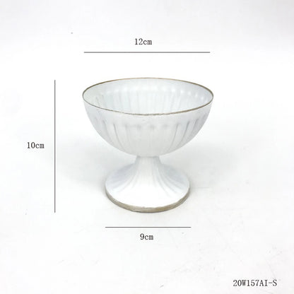 Metal Flower Vase & Candle Holder — Table Centerpiece for Wedding, Anniversary, Party & Hanging Decorations