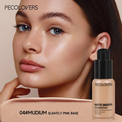 Full Coverage Concealer Foundation – Long-Lasting Waterproof Matte Finish for Natural Flawless Daily Makeup