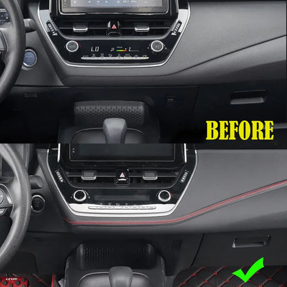 Luxury Car Mouldings Trim - PU Leather Braid Decorative Line Strip for Door, Dashboard, and Interior Sticker - DIY Universal Car Interior Strips