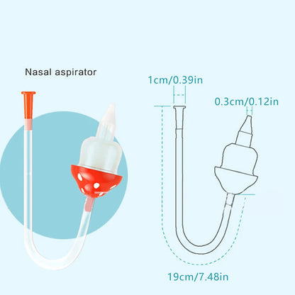 Baby Nasal Suction Cleaner - Nose Cleaning Aspirator and Mucus Removal Tool for Infants and Children