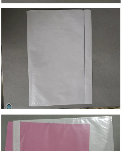 100PCS Transparent Envelope Bags – Clear Pouch with Packing List Enclosed Printing for Invoices & Packing Slips