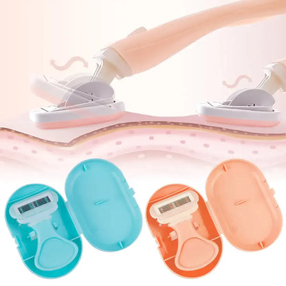 Women’s Safety Razor – Stainless Steel Manual Shaver for Body, Bikini, Underarm & Thigh Hair