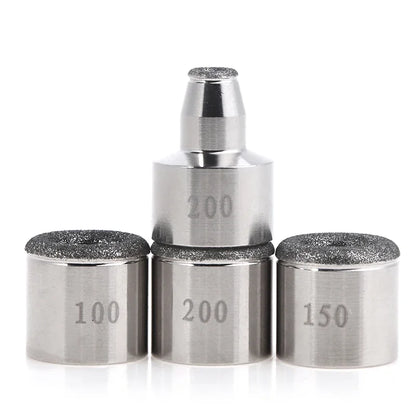 100/150/200 Grit Diamond Microdermabrasion Replacement Tips - Dermabrasion Heads for Beauty & Skincare Machines