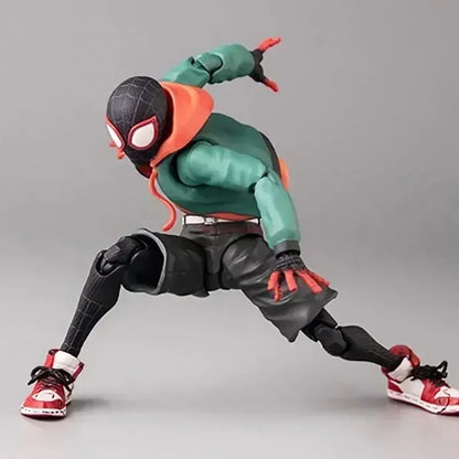 2024 Spider-Man & Gwen Action Figures — Spider-Verse Collection with Miles Morales Sentinel | Anime Toys Christmas Gift