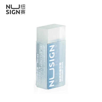 NUSIGN 2B Soft Rubber Pencil Eraser – Art Sketching, Exam & Writing Correction Eraser for Students & School Stationery Supplies