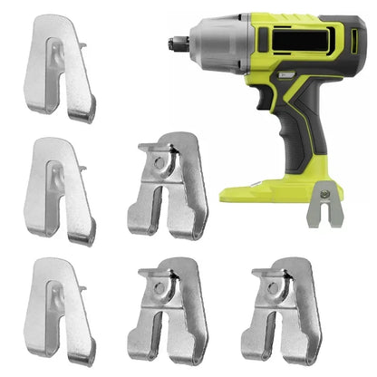 Power Tool Belt Clip Hooks - Screw Mount Holder for Ryobi & Ridgid Impact Drivers