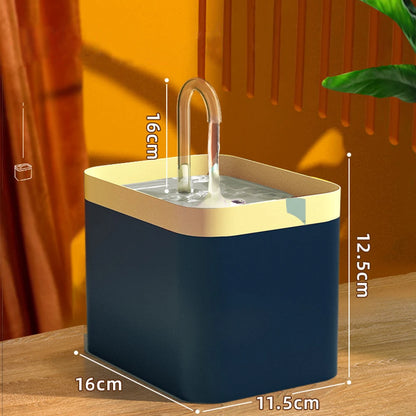 Ultra-Quiet Cat & Dog Water Fountain – Smart 1.5L Automatic Pet Dispenser with Filter & Anti-Burn Pump