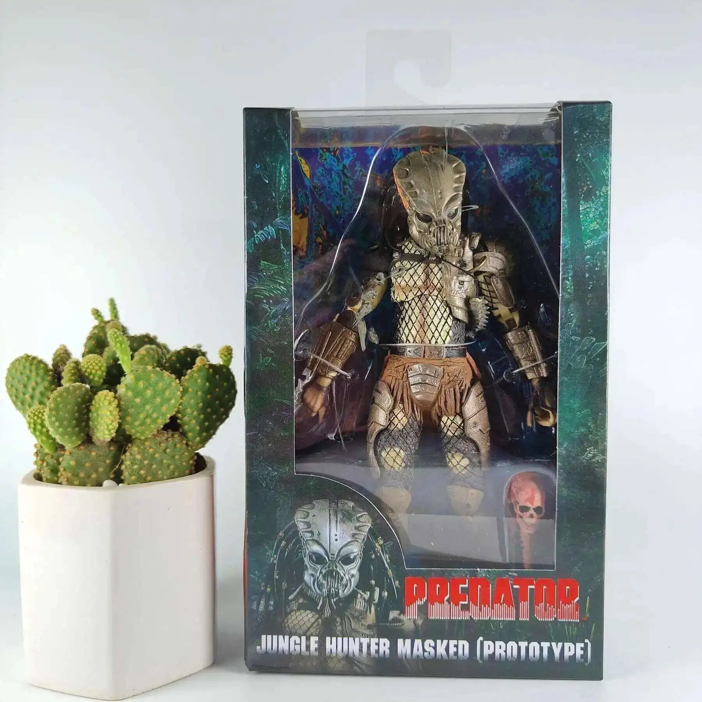 NECA Shaman Ahab Ultimate Scout Warrior Action Figure – Lost Battle Feral Jungle Hunter Predator Collector Toy