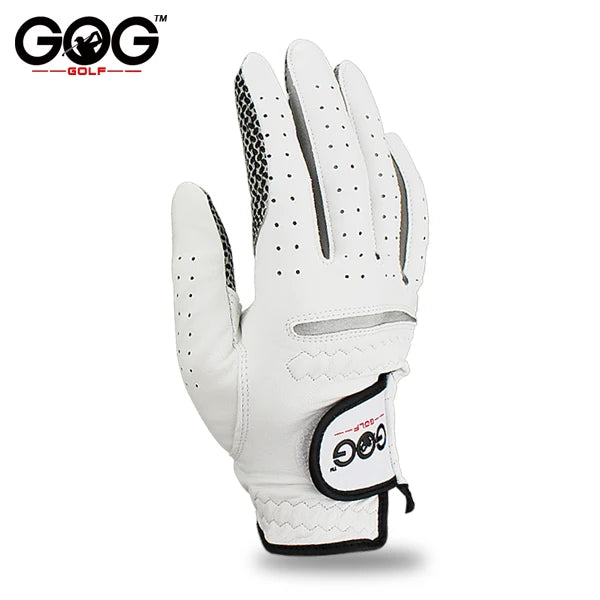 Men’s Golf Gloves – Left/Right Hand, Soft Breathable Sheepskin with Anti-Slip Granules (1 Pc Pack)