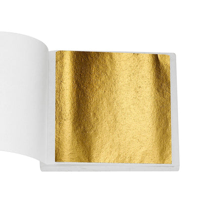 100-200 Sheets Imitation Gold Foil Paper – Gilding DIY Epoxy Resin Jewelry Making & Craft Decoration