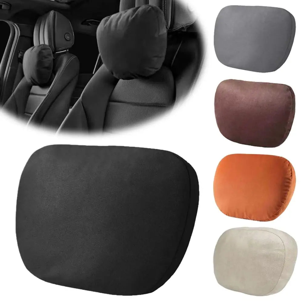 Universal Memory Foam Car Headrest Neck Pillow – Adjustable Neck Rest Cushion for Driving Comfort & Fatigue Relief Car Interior Accessory