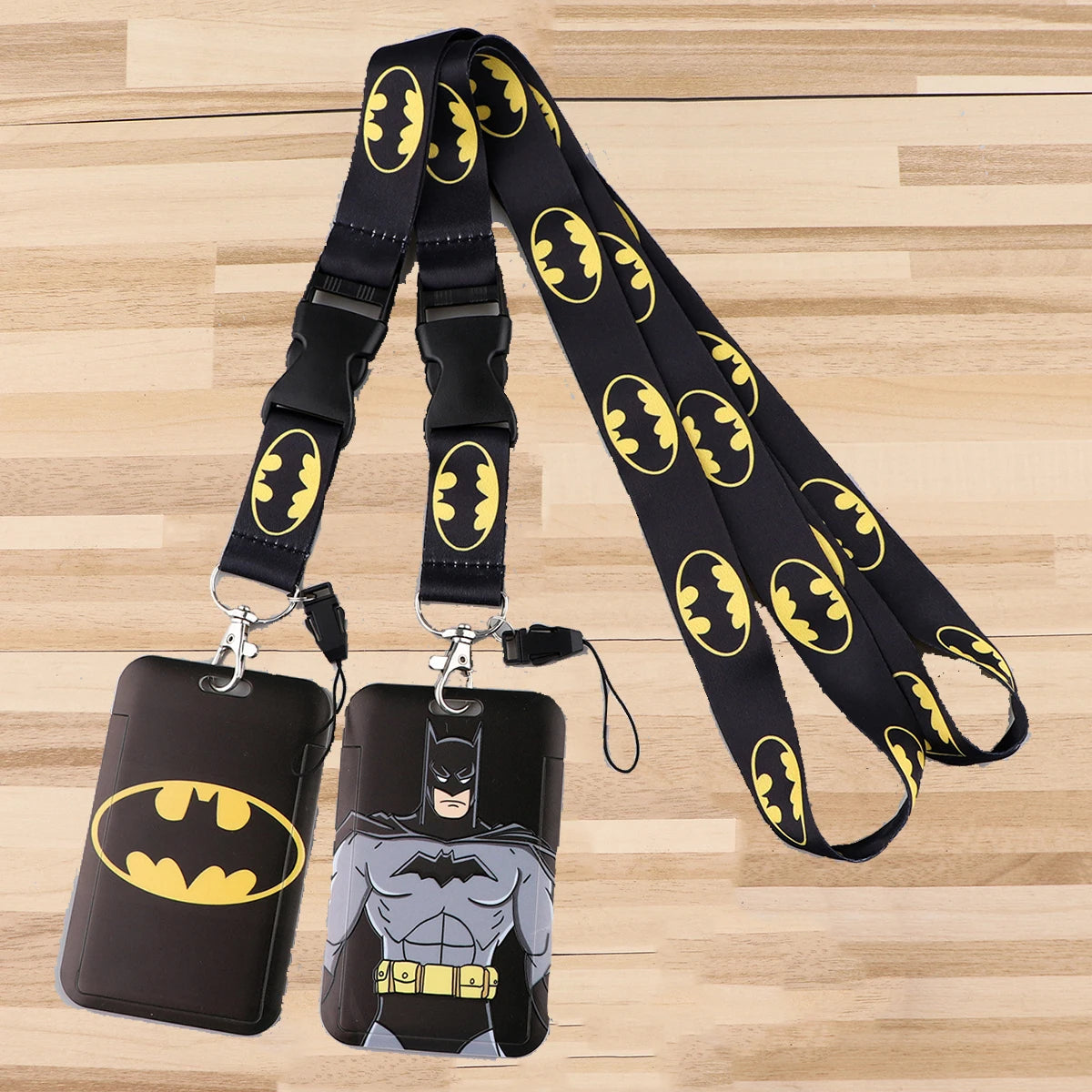 Cartoon Keychain Lanyard — Cool Credential Holder for Passport, Credit Card & Phone Accessories Gift