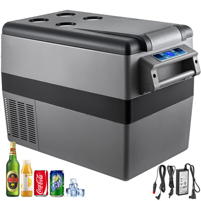 SucceBuy Portable Car Refrigerator - 20L-55L Compressor Cooler Freezer for Camping, Travel & Outdoor Use