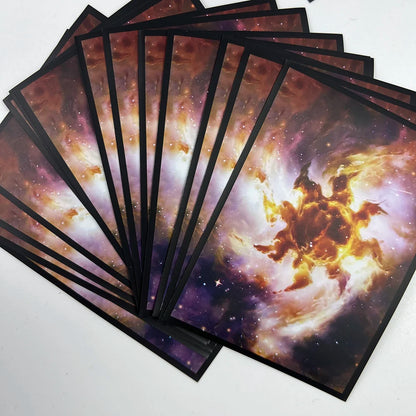 60PCS 66x91mm Matte Board Game Card Sleeves – TCG Trading Card Covers for MTG, YGO & Card Games