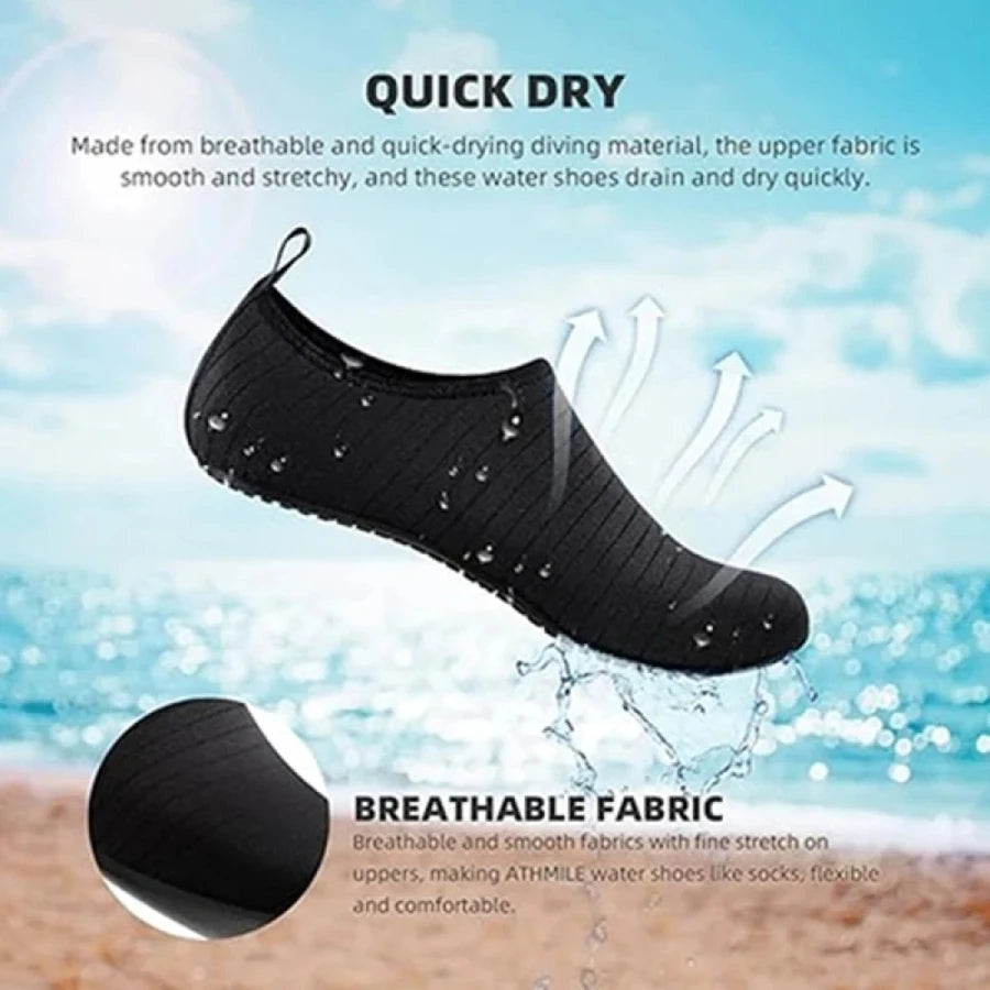 Quick-Drying Water Shoes – Non-Slip, Breathable Summer Aqua Beach Sandals for Men & Women