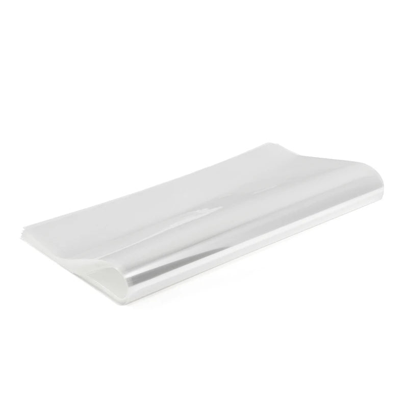 50PCS OPP Gel Vinyl Record Protective Sleeves – Self-Adhesive LP Storage Bags for Turntable, 32.3cm x 32cm