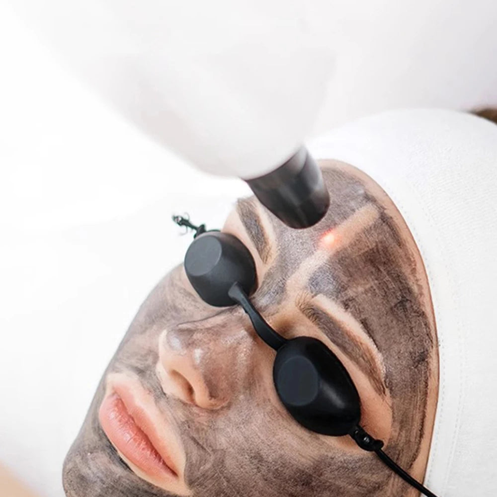 Laser Beauty Eye Mask - Photon Rejuvenation Goggles with Thickened Silicone Sun-Shading Cover
