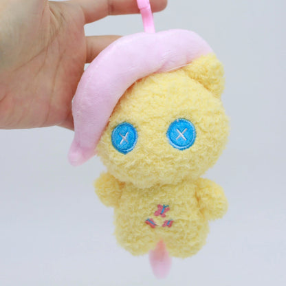 My Little Pony Plush Keychain Pendant - Soft Stuffed Bag Backpack Ornament Gift Featuring Applejack & Pinkie Pie
