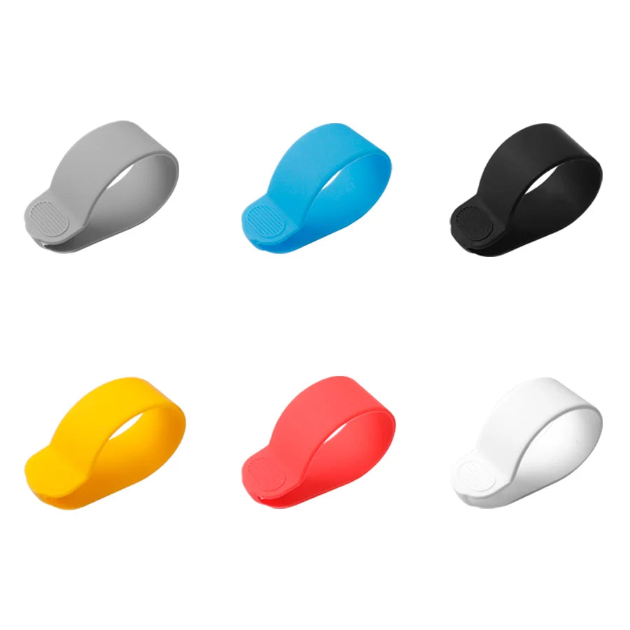 Silicone Handlebar Sleeve for Ninebot ES1 ES2 ES4/MAX G30 Electric Scooters - Durable Skateboard Grip Cover Accessory