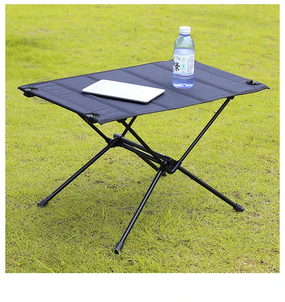 WESTTUNE Lightweight Camping Folding Table – Roll-Up 1680D Oxford & Aluminum Alloy for Outdoor Picnic & Travel