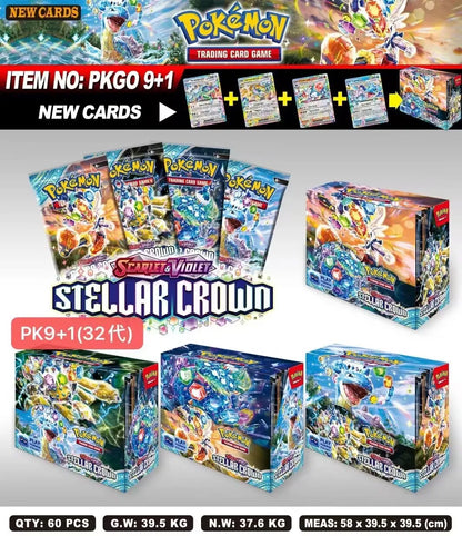 Pokémon Scarlet & Violet 151 Trading Card Set – 324/360pcs English Booster Battle Cards