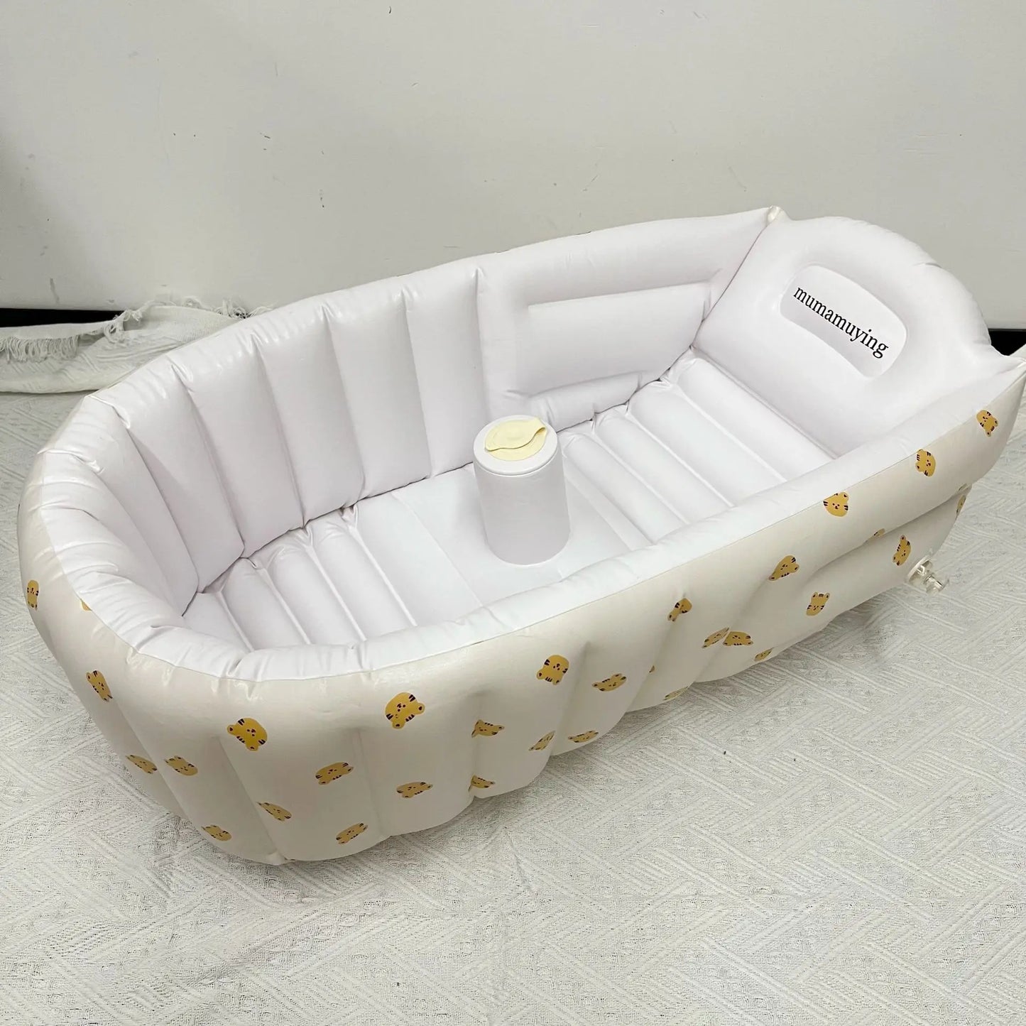 Animal Baby Inflatable Bathtub – Portable Outdoor Swimming Pool for Newborns & Kids